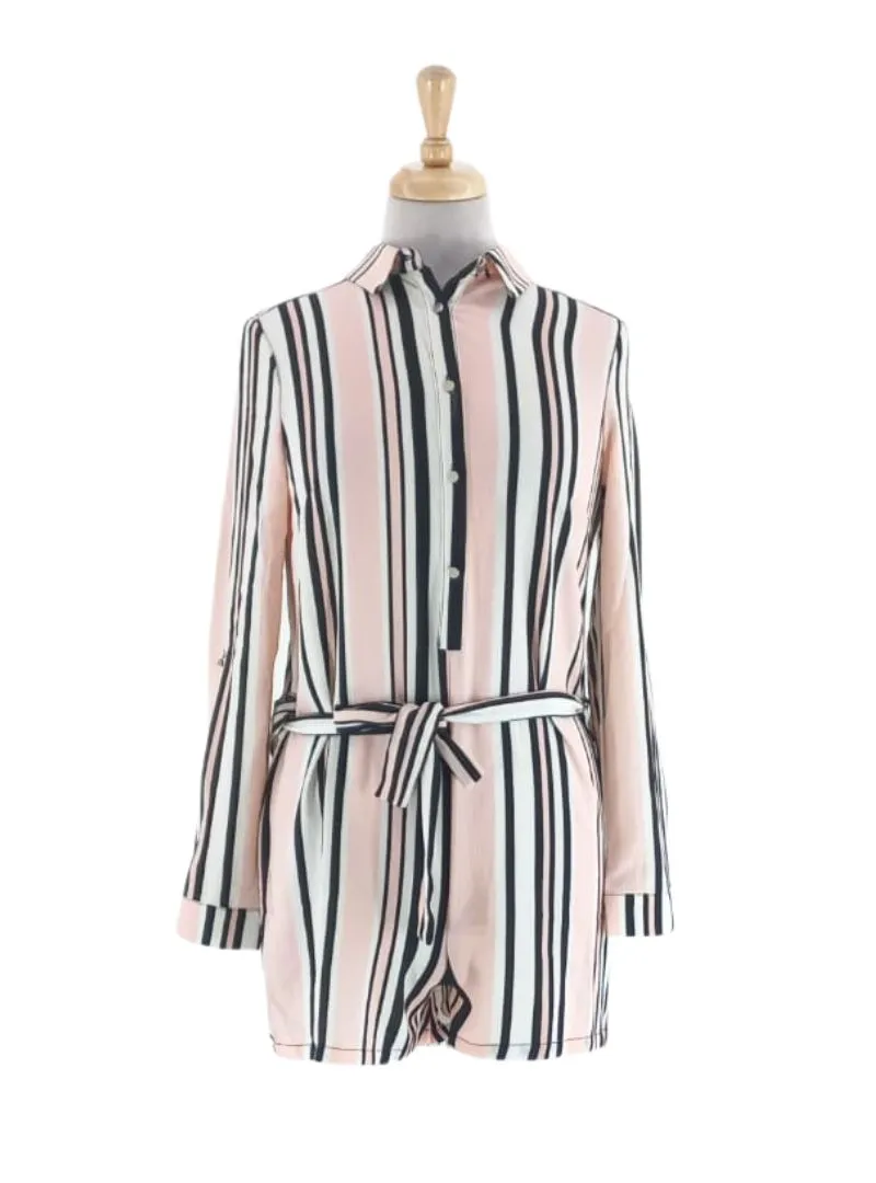 STRIPED PATTERNED JUMPSUIT sold by FBO