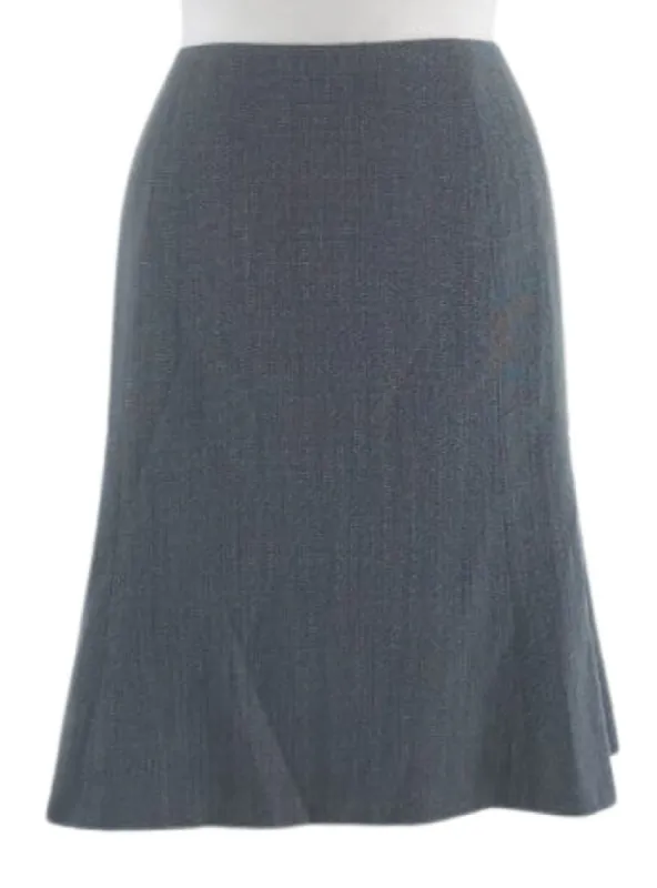 TEXTURED DETAILED OFFICE SKIRT sold by FBO