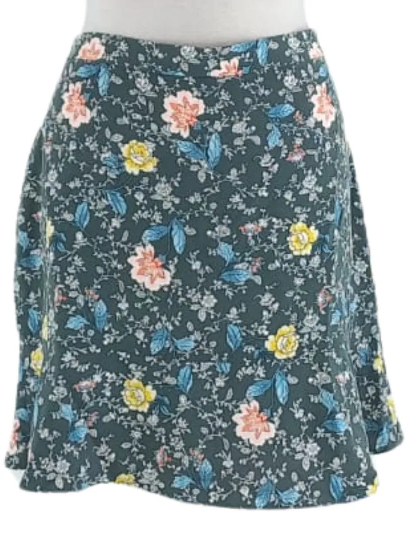 FLORAL TIERED SKIRT sold by FBO
