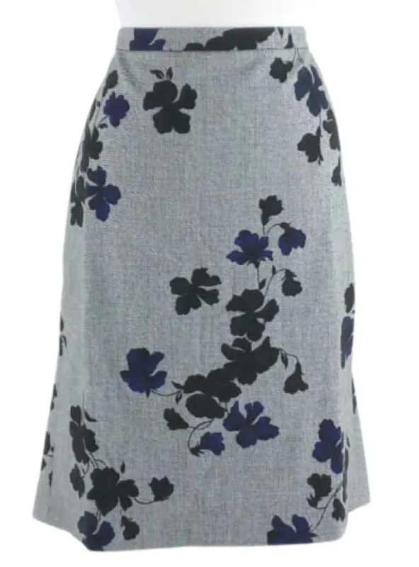 FLORAL DETAIL OFFICE SKIRT sold by FBO