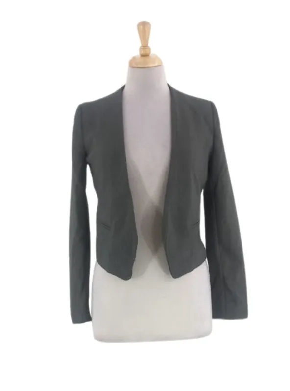 ROUND NECK MOCK POCKET FORMAL JACKET sold by FBO