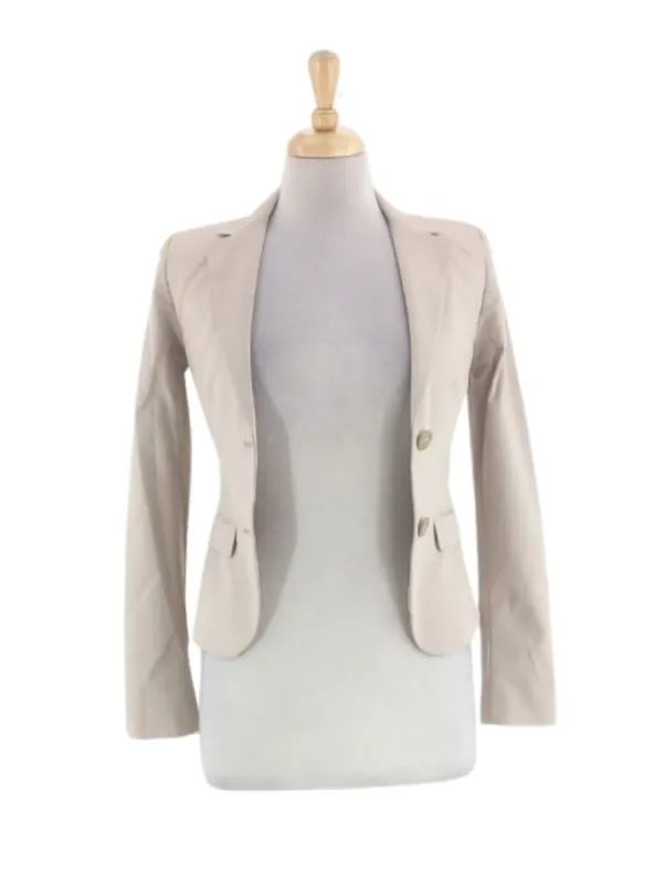 DOUBLE BUTTON MOCK POCKET BLAZER sold by FBO