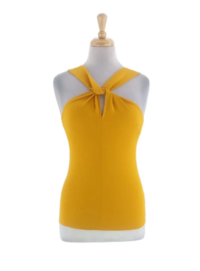 HALTER NECK LACE DETAILED BLOUSE sold by FBO