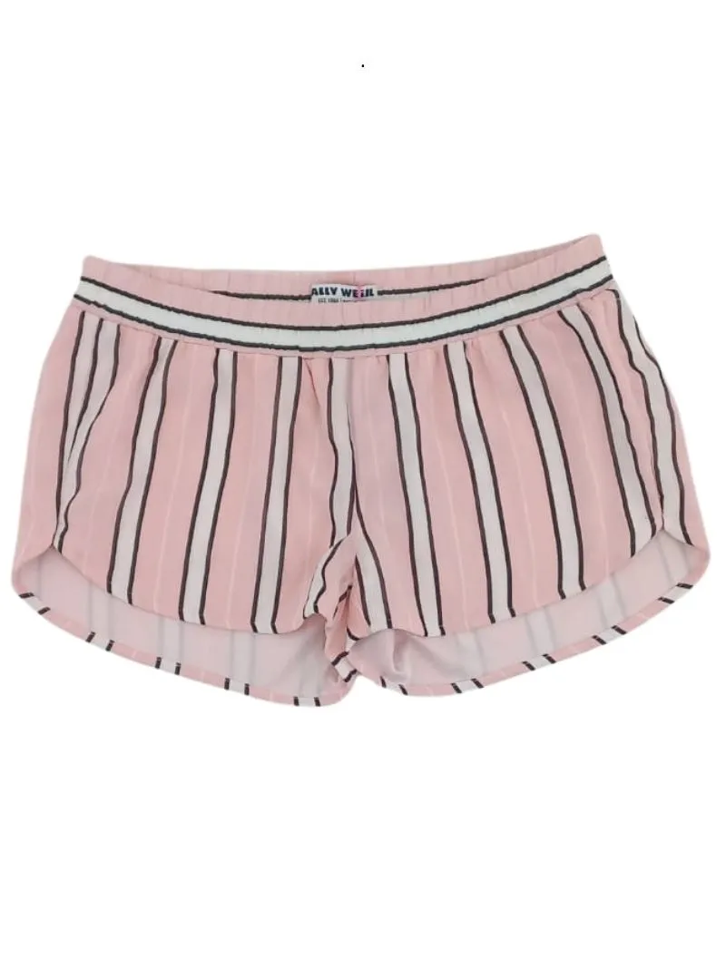 STRIPED DETAILED LOOSE SHORTS sold by FBO