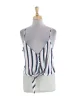 STRIPED STRAPPY BUTTONED BLOUSE sold by FBO
