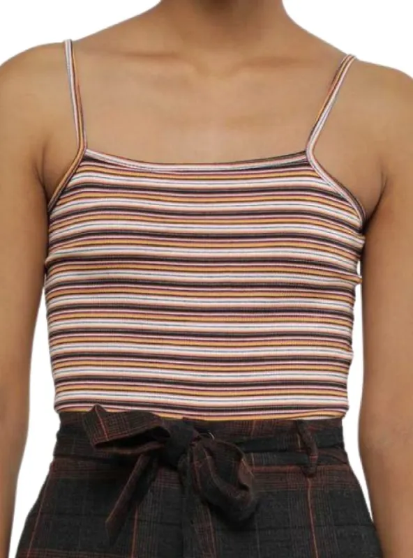 DETAILED STRIPED BODYSUIT TOP sold by FBO