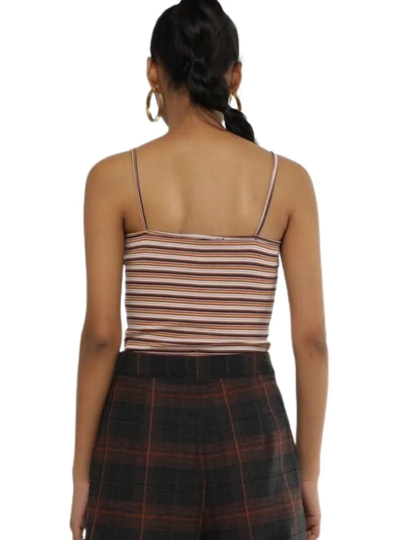 DETAILED STRIPED BODYSUIT TOP sold by FBO product image thumbnail 2