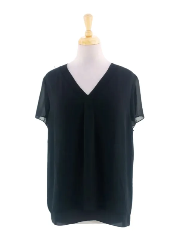 V NECK CASUAL BLOUSE sold by FBO