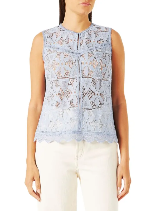 LACE CASUAL TANK TOP sold by FBO