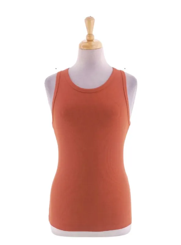 RIBBED TANK TOP sold by FBO