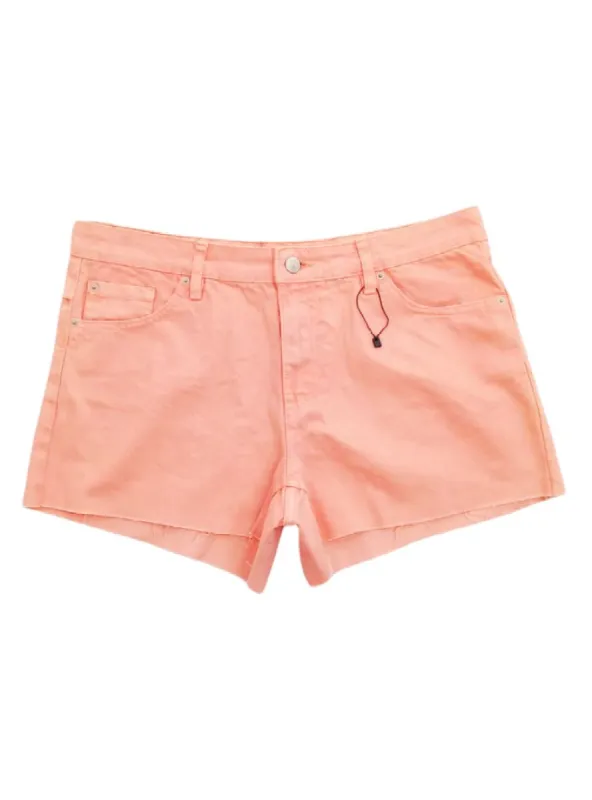 DENIM RAW EDGE SHORT sold by FBO