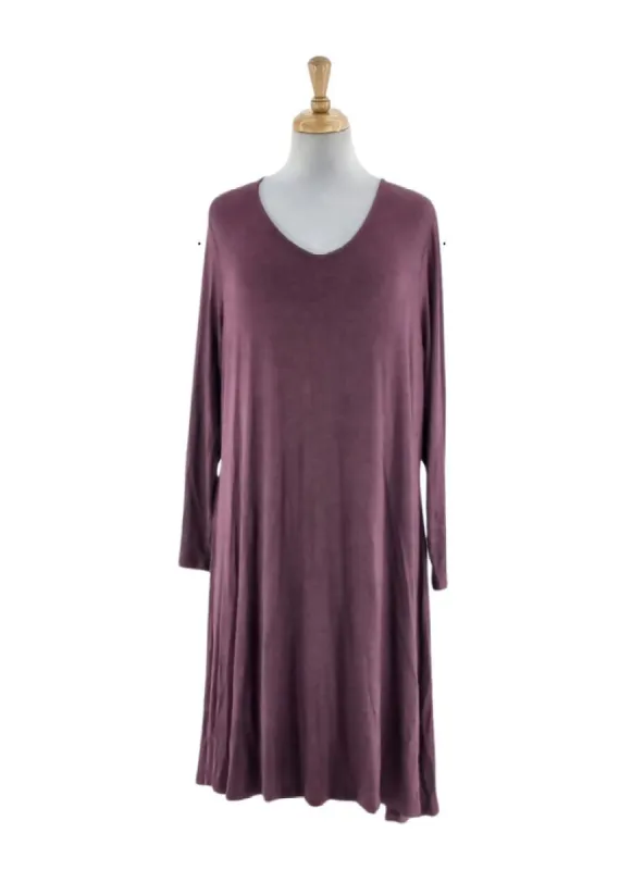 BASIC LONG SLEEVE DRESS sold by FBO