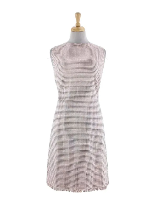 PATTERNED KNIT SLEEVELESS DRESS sold by FBO