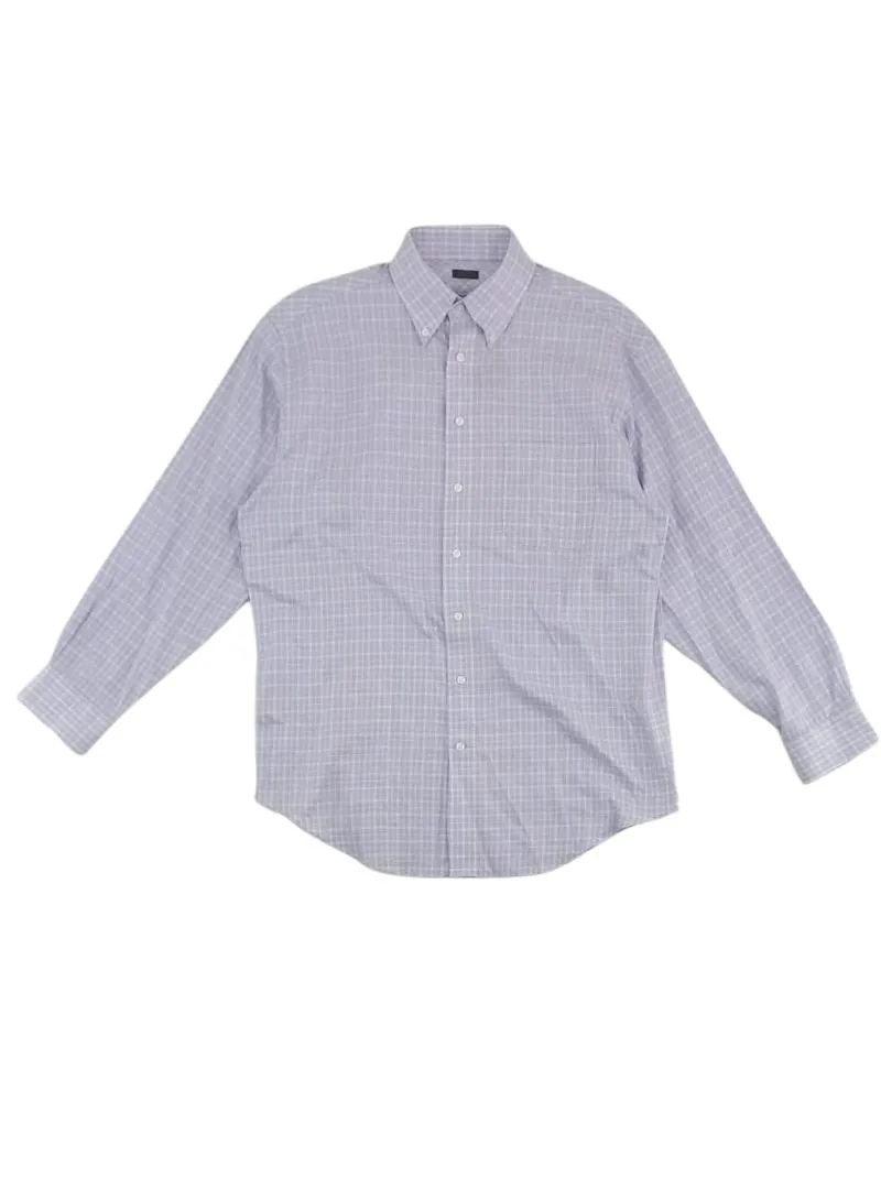 CHECKERD PATTERNED LONG SLEEVE SHIRT sold by FBO