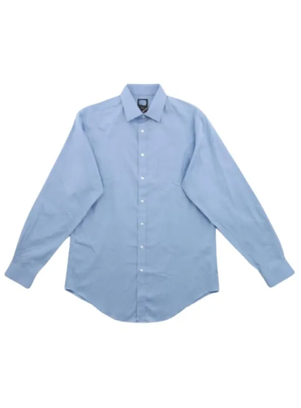 TRADITIONAL FIT SOLID LONG SLEEVE SHIRT sold by FBO