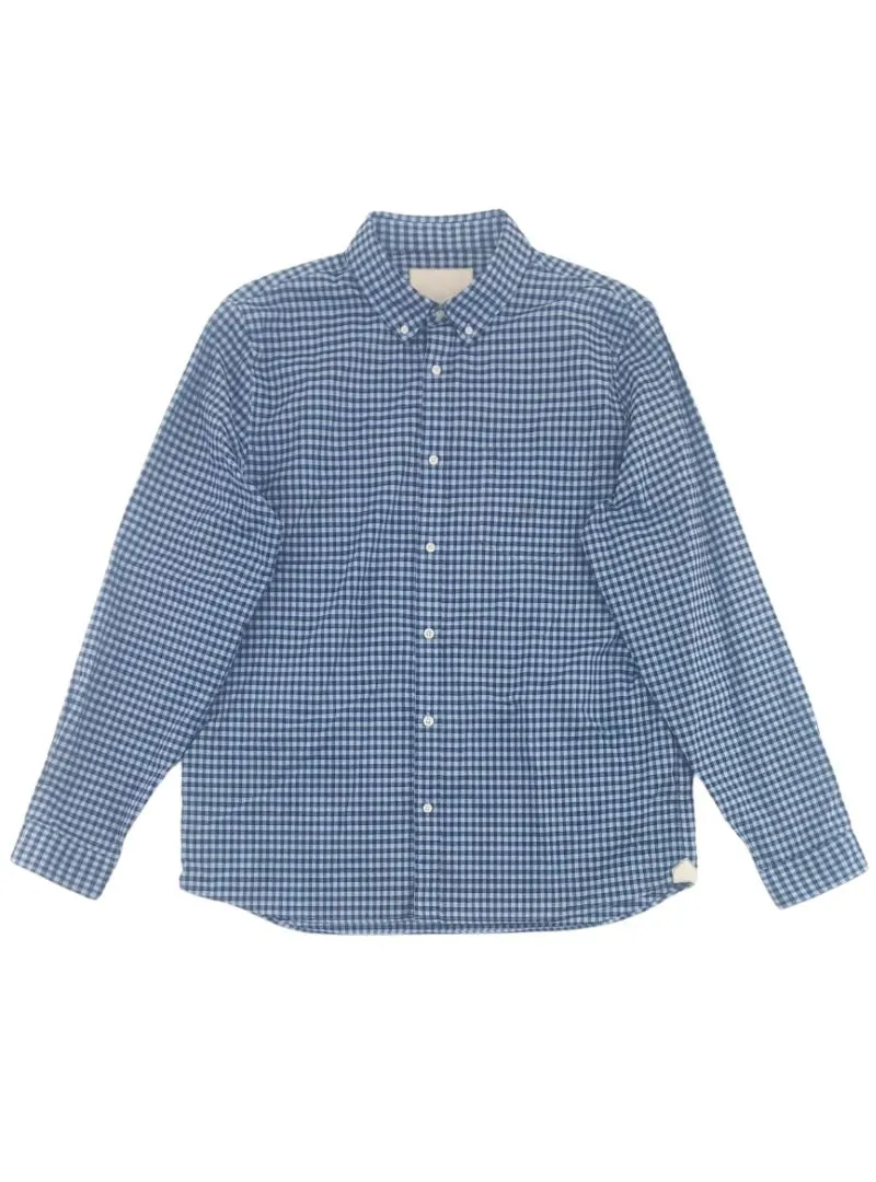CHECKERD LONG SLEEVE SHIRT sold by FBO