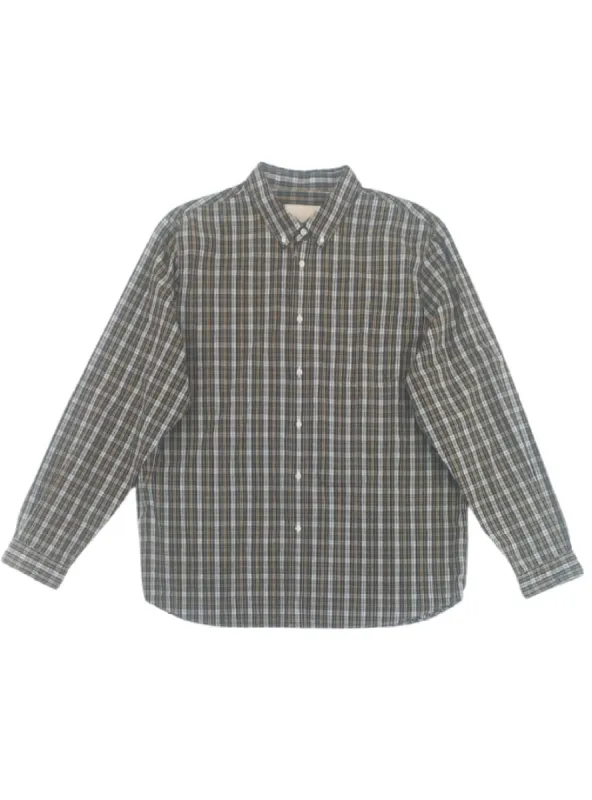 MINI CHECKERD LONG SLEEVE SHIRT sold by FBO