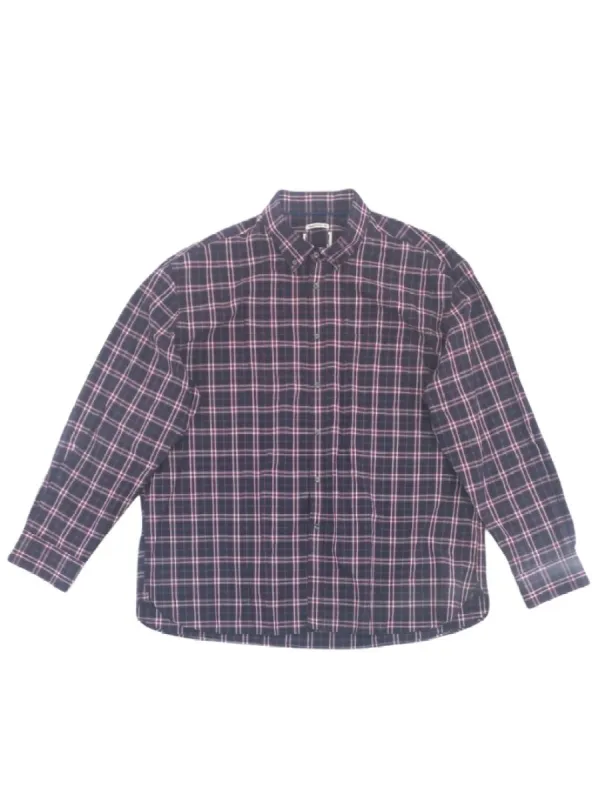 CHECKERD LONG SLEEVE TRADITIONAL FIT SHIRT sold by FBO