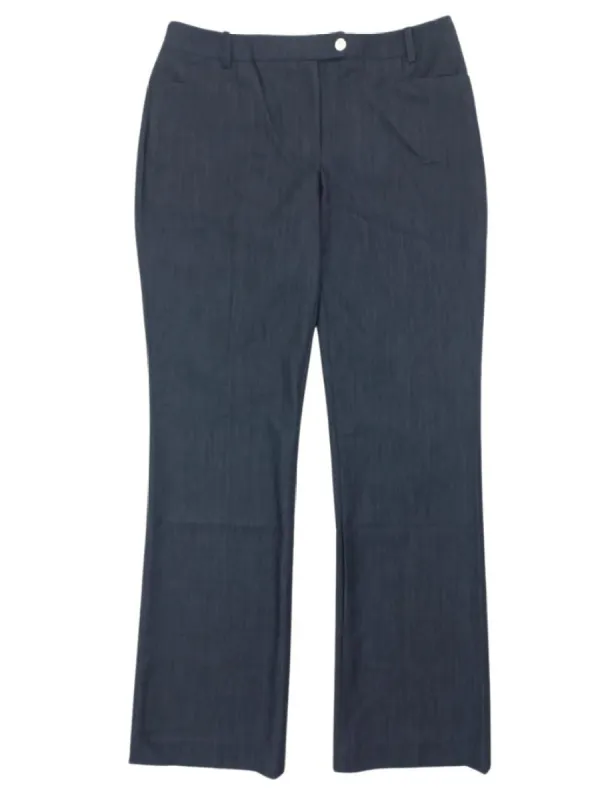 DENIM LOOK STRAIGHT LEG FORMAL TROUSER sold by FBO