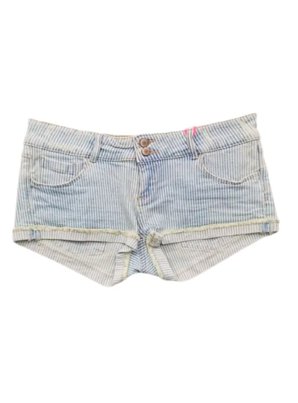 STRIPED DENIM SHORT sold by FBO