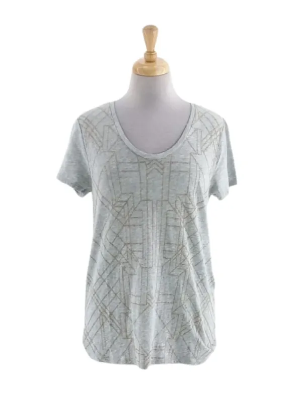 TEXTURED DETAILED TEE sold by FBO