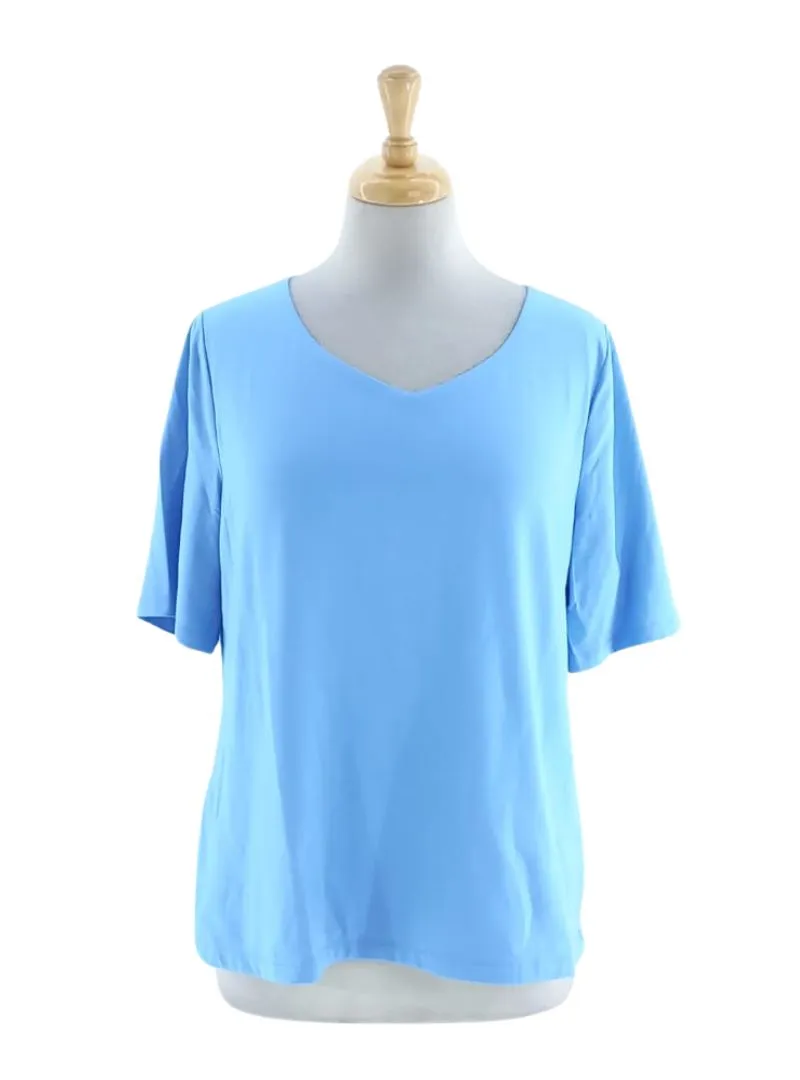 SOLID RELAXED FIT TEE sold by FBO