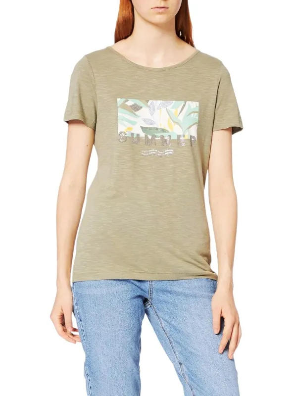 DETAILED PRINT CASUAL TOP sold by FBO