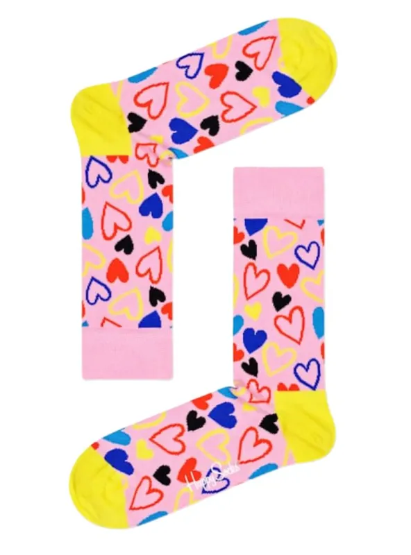 HEART SHAPE PRINT SOCKS sold by FBO
