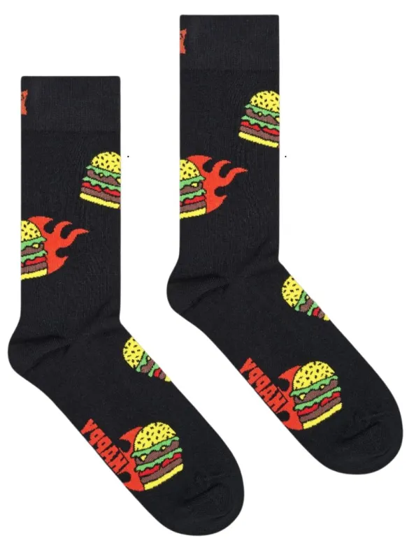 FLAMING BURGER SOCKS sold by FBO