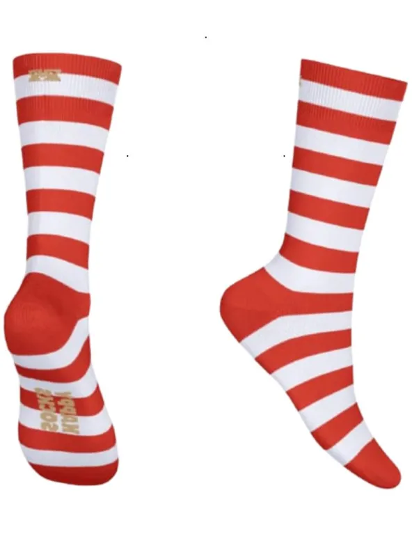 STRIPED PRINT SOCKS sold by FBO