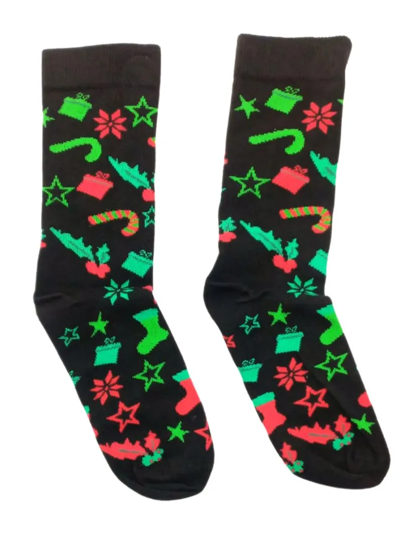 CHRISTMAS PRINT DETAIL SOCKS sold by FBO product image thumbnail 2