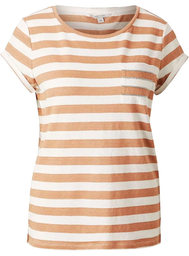 STRIPED CASUAL TEE sold by FBO product image thumbnail 3