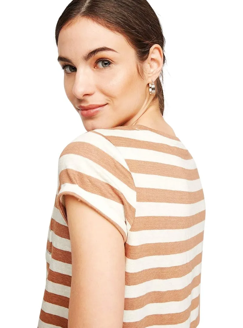 STRIPED CASUAL TEE sold by FBO product image thumbnail 2