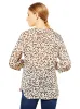 V NECK PRINTED BLOUSE sold by FBO