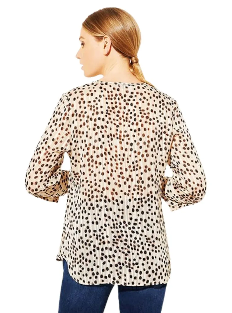 V NECK PRINTED BLOUSE sold by FBO product image thumbnail 2