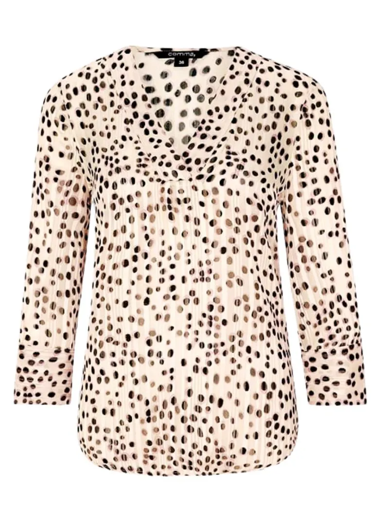 V NECK PRINTED BLOUSE sold by FBO product image thumbnail 3