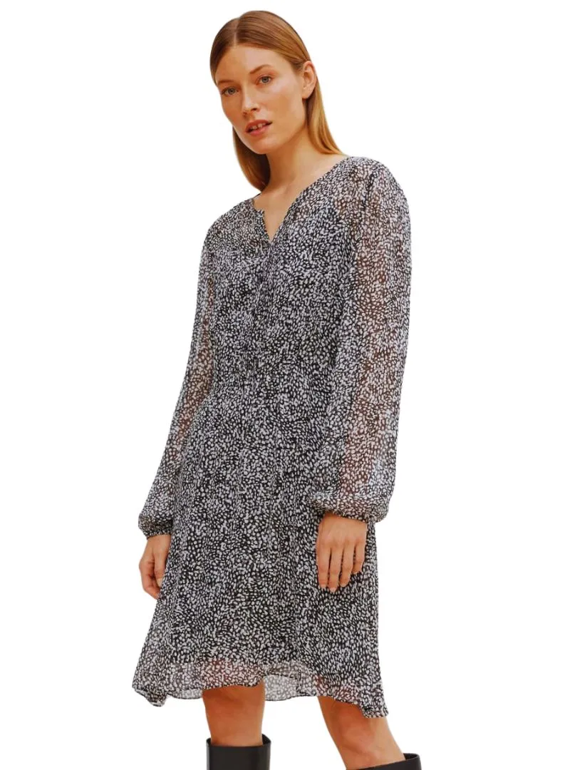 BUTTONED LONG SLEEVE DRESS sold by FBO