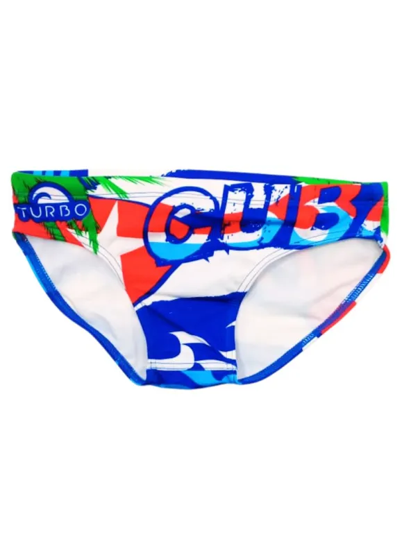 PRINTED SWIMMING BRIEF sold by FBO