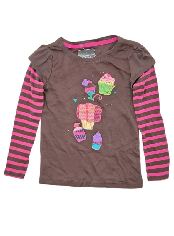 STRIPED CUPCAKE TEE sold by FBO