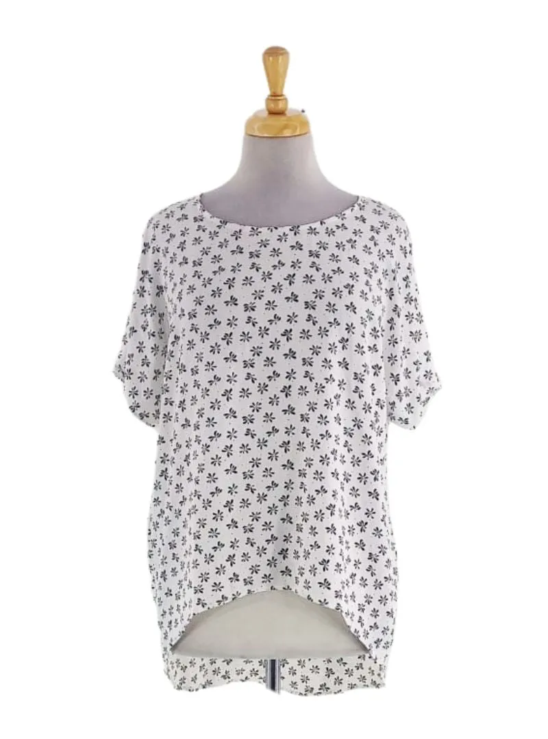 PRINTED CASUAL BLOUSE sold by FBO