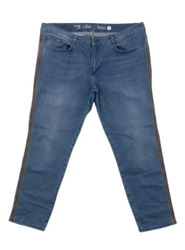 SLIM FIT SIDE STRIPED DETAIL DENIM JEAN sold by FBO