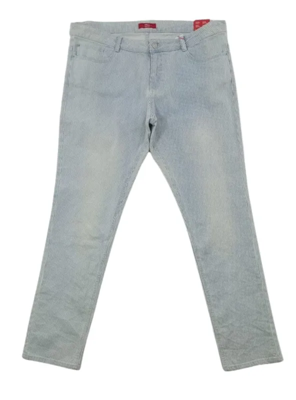 SLIM FIT STRIPED DENIM JEAN sold by FBO