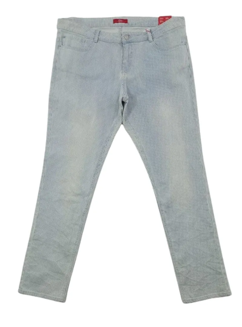 SLIM FIT STRIPED DENIM JEAN sold by FBO