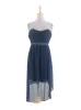 SEQUINCE DETAIL STRAPLESS HIGH LOW DRESS sold by FBO