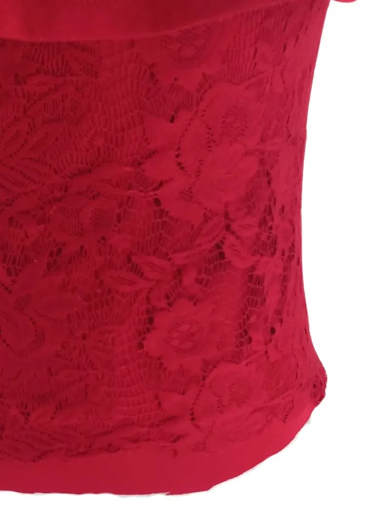 OFF THE SHOULDER LACE DETAILED BLOUSE sold by FBO product image thumbnail 2