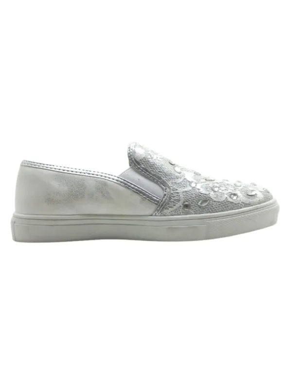 DETAILED LACE SLIP ON SHOE sold by FBO