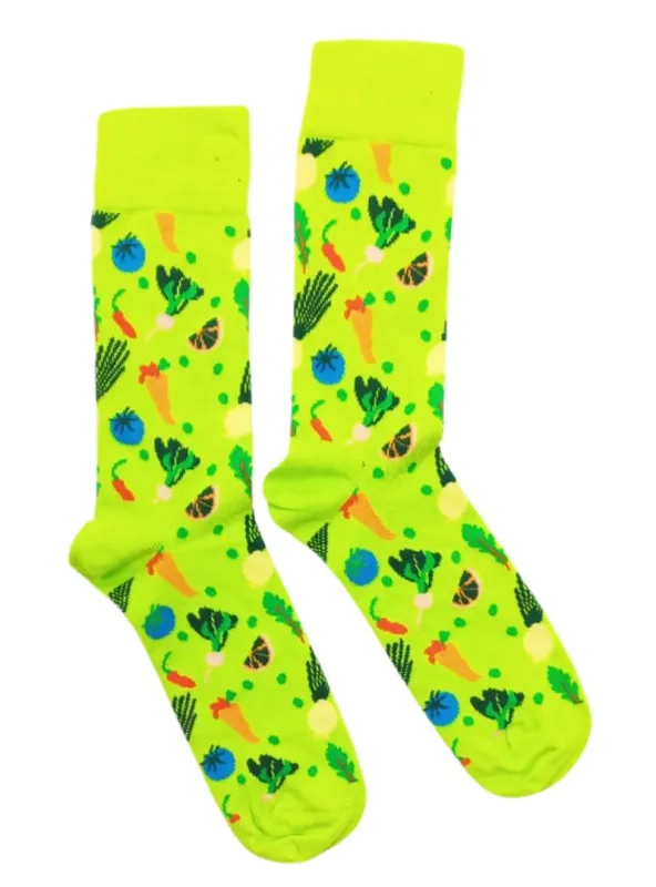 VEGETABLE PRINT SOCKS sold by FBO