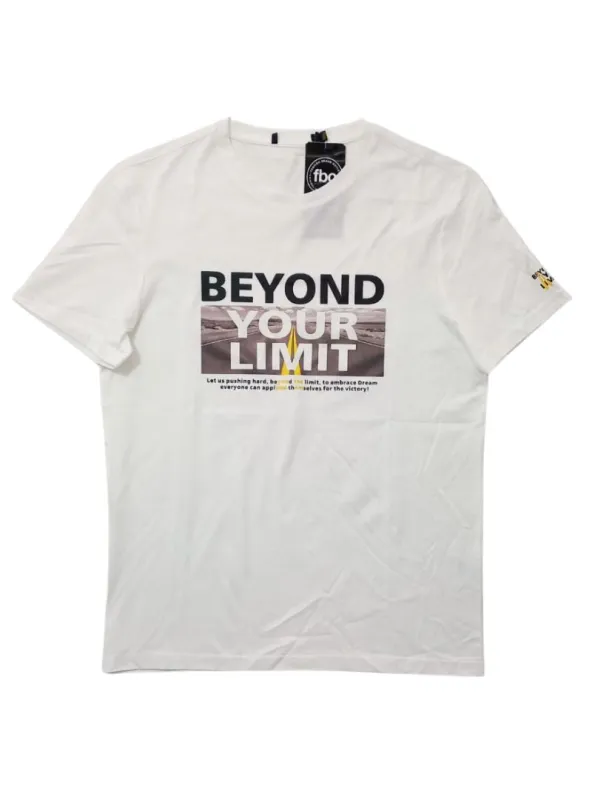 STATEMENT PRINT CASUAL TSHIRT sold by FBO
