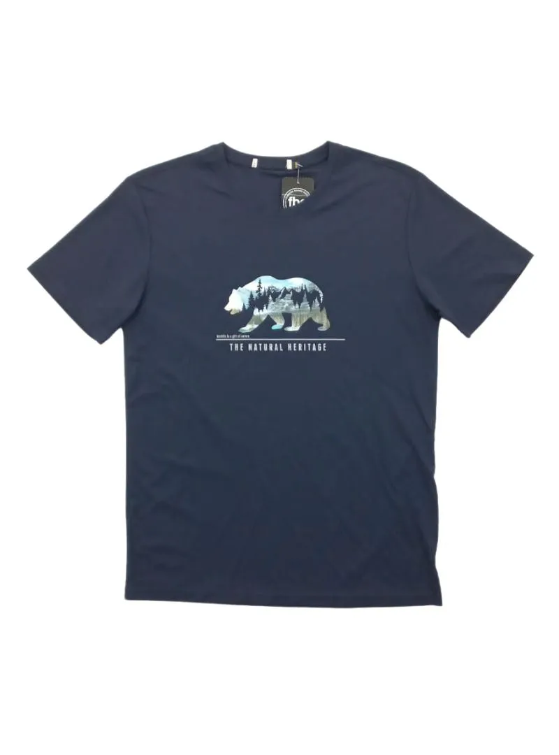 BEAR PRINT CASUAL TEE sold by FBO