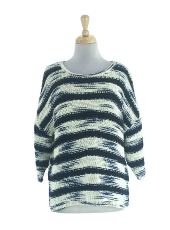 STRIPED KNIT TOP sold by FBO